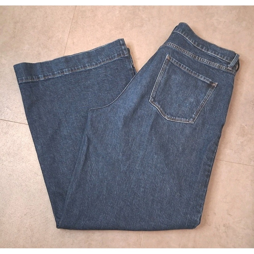 A.N.A High Rise Wide Leg Jeans Women Size 16 Barrel - Picture 2 of 9